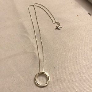 Silver necklace